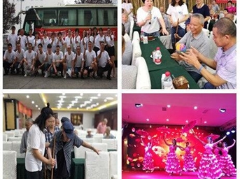 成都忠信：走進(jìn)敬老院，關(guān)愛(ài)老人