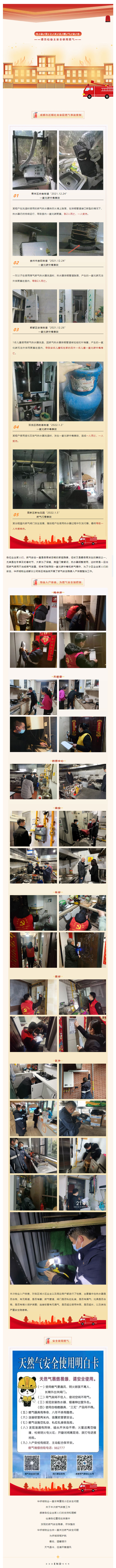 物業(yè)入戶(hù)開(kāi)展燃氣隱患排查，為小區安全加把鎖