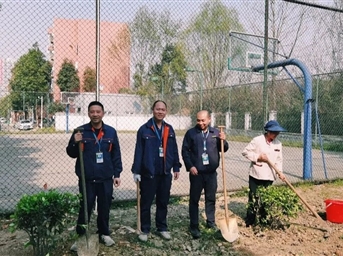 銀河物業(yè) | 312同攜手 共植清風(fēng)林