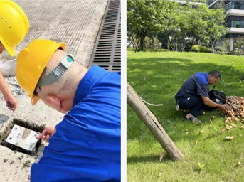 戰高溫 斗酷暑 接受“烤”驗 保安全——高投世紀物業(yè)公司在行動(dòng)