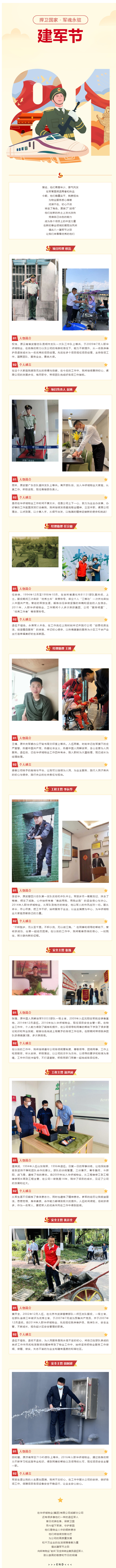 建軍節丨 昔日軍旅風(fēng)采，今朝物業(yè)本色